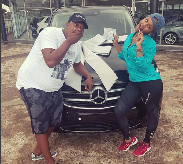 Babes Wodumo and her Car 2017