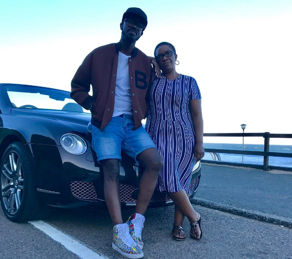 Black Coffee Takes His Mom For A Ride In His New Bentley Worth R3.7million