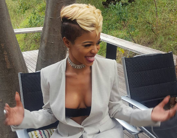Check Out #BTS Images From Zandie Khumalo's Upcoming Music Video