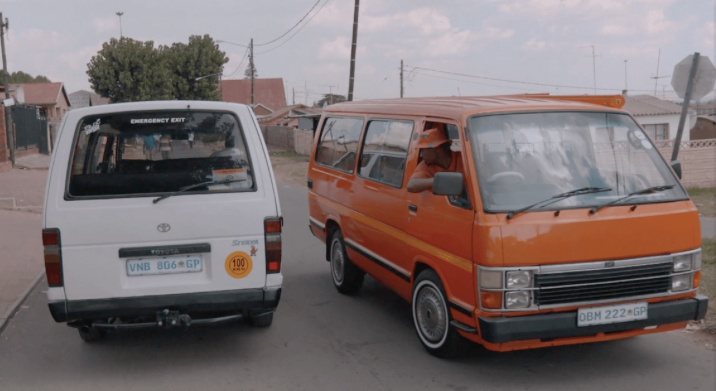 Mashayabhuqe KaMamba & Lebogang Rasethaba’s taxi-themed KwaDukuza music video